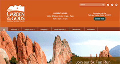 Desktop Screenshot of gardenofgods.com